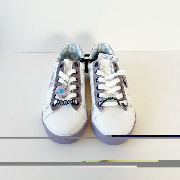 Disney’s Lilo & Stitch Women’s Low Top Lace Up Court Sneakers White Size 6 NWTs - Picture 8 of 12